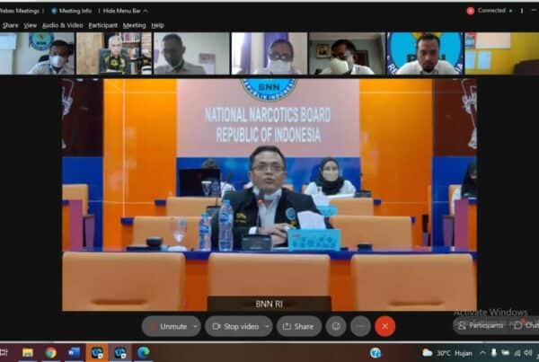 Virtual Meeting Para Pejabat Pengelola Informasi dan Dokumentasi (PPID) Pembantu BNN