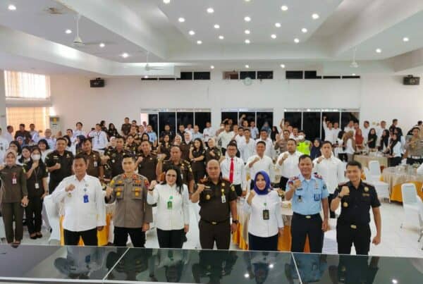 Rapat Koordinasi antara Aparat Penegak Hukum terkait Penerapan SPPT-TI di Wilayah Kabupaten Asahan