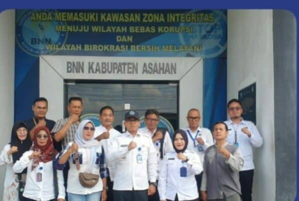 Audiensi dan Kunjungan DPD Walet Reaksi Cepat Birendra Kabupaten Asahan ke BNN Kab. Asahan